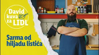 Sarma od hiljadu listića│David kuva za Lidl│Lidl Srbija [upl. by Amy201]