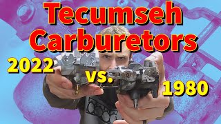 The Truth about TECUMSEH CARBURETORS Old Style vs New Style [upl. by Coreen]