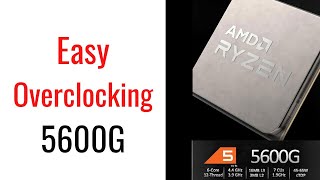 How to easily overclock AMD Ryzen 5 5600G [upl. by Leena]