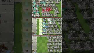 PVZ1 Vs PVZ2 Team Plants Vs Gargantuar Zombie  Plants vs Zombies 2 pvz2 pvz2gameplay [upl. by Oab861]