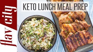 Keto Lunch Ideas For Work amp School  Ketogenic Lunch Meal Prep [upl. by Nide]