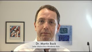 Das neue Herbstprogramm der MelanchtonAkademie 2019  Dr Martin Bock stellt es vor [upl. by Ellac111]