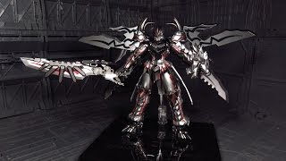 Chogokin Silver Rathalos Henkei Liolaeus Figure Review [upl. by Barta]