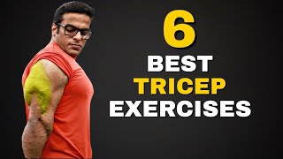 6 Best Dumbbell Tricep Workout  Yatinder Singh [upl. by Eirbua]