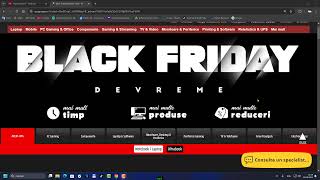 Black Friday a început  Laptop gaming la preț mai mic cu 830 lei [upl. by Ilke]