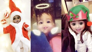 JUGANDO CON FILTROS DE SNAPCHAT NAVIDEÑOS  FUNNY KIDS CHRISTMAS SNAPCHAT FILTERS [upl. by Berne975]