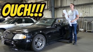 Heres Everything thats Broken with My Cheap V12 Mercedes SL600 [upl. by Lauralee434]