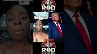 Black Women Stand By Black Men Trump Voters Trump election shorts [upl. by Hailey]