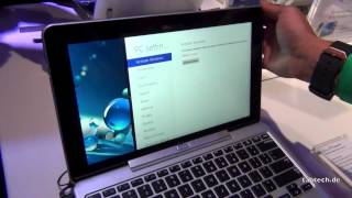 Samsung Ativ Smart PC Pro Hands On  Deutsch  IFA 2012 [upl. by Peugia]