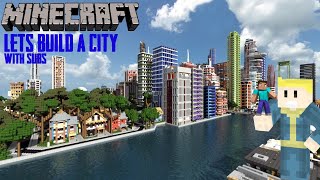 NDV City Minecraft Modern City Tour  Massive City [upl. by Aihsik]