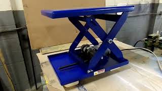 Mini Scissor Lift Table [upl. by Kina]