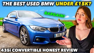 Should You Buy a BMW 4 Series Convertible Best Super Fast BMW under £15k 435i Test Drive amp Review [upl. by Aokek75]