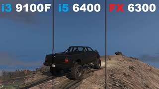 i3 9100F vs i5 6400 vs FX 6300 [upl. by Iretak]