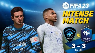 FIFA 23 THRILLER Soccer Aid vs France 🏆 Penalty Shootout Victory 43 [upl. by Subak]