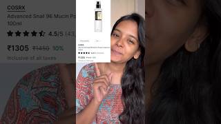 Snail mucin review skincare snailmucin [upl. by Atinej738]