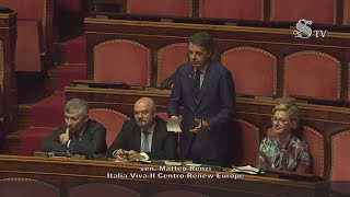 RenziGiuli botta e risposta al Senato [upl. by Gitel683]