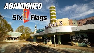 Exploring an Abandoned Theme Park Six Flags New Orleans 🎢 Part 2 [upl. by Chenee]