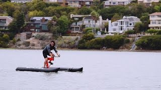 X1 Water Bike by Judah Schiller for 6K Novel Commute [upl. by Schonthal]