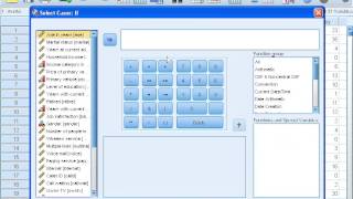 SPSS Tutorials Selecting Variables [upl. by Longawa]