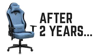 Musso Gaming chair after 2 years Musso Longterm use Review [upl. by Aehtla278]