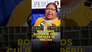 Comerciantes bolivianos piden militarizar la frontera por escasez causada por contrabando hacia Perú [upl. by Dehsar]