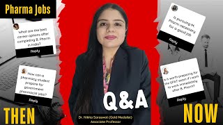 How to Get Top Pharmacy Jobs in India 2024  BPharm MPharm DPharm PharmD Career  Pharmacy QampA [upl. by Bone907]