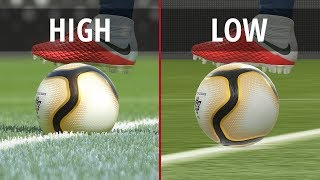 PES 2019  HIGH vs LOW COMPARAISON GRAPHISMES  FRAMERATE PC 1080p [upl. by Siger]