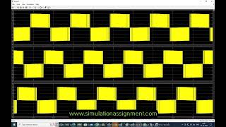 SVPWM modulation three phase two level inverter Matlab Simulink [upl. by Niwle76]