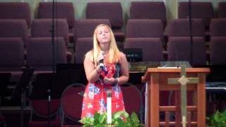 Brynn McGlamery  Revelation Song  Due West UMC [upl. by Barabbas670]