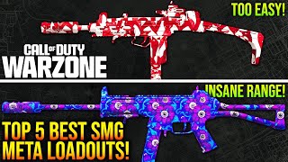 WARZONE New TOP 5 BEST SMG META LOADOUTS After Update WARZONE 3 META [upl. by Harv]