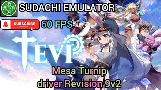 60 FPS playable  TEVI  Sudachi Emulator on android [upl. by Bendicta]