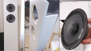 How to Make Open Baffle Speakers Under 100 [upl. by Airun261]