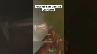 POV you hear VRDiablo in your game warzone blackops callofduty cod [upl. by Aymahs]