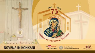 OUR LADY OF PERPETUAL SUCCOUR NOVENA IN KONKANI   1030 AM 20 MARCH 2024 [upl. by Kwok]