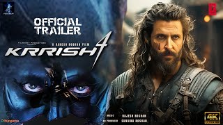 Krrish 4  Official Trailer  Hrithik Roshan  NoraFatehi  Priyanka Chopra  Rakesh Roshan Concept [upl. by Alair]