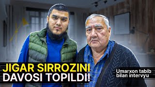 Jigar sirrozini davolagan Umarxon tabib bilan intervyu  TABIB UZ [upl. by Ylaek]