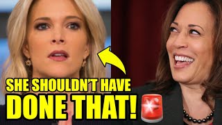 Megyn Kelly IMMEDIATELY REGRETS Offensive ATTACK On Kamala [upl. by Thetisa773]