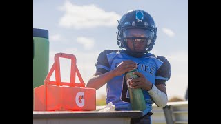 Bam Brown 6 MICD UP GOES OFF for 3 TDs vs Connellsville D3 SUPER BOWL 2024 [upl. by Enaujed77]