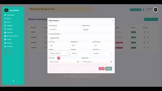 Complete MultiStore Point Of Sales POS SYSTEM With Source Code [upl. by Moore161]