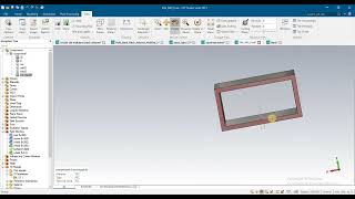 Loop antenna Rectangular loop Square loop antenna using CST [upl. by Weidner3]