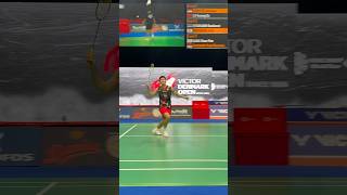 Kunlavut Challenge This Badminton Shot badminton challenge badmintonrally [upl. by Enelra]