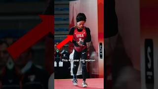 This 40 year old woman did something incredible🤯 gym shorts [upl. by Anihpesoj]