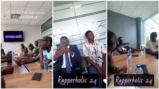 Sarkodie invites Don Sarkcess and Kwabs to the Rapperholic24 conference [upl. by Stockwell]