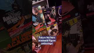 An assortment of My hero academia figures soon to be unboxed on my channel [upl. by Elias]