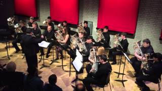 Hommage  James Grant RNCM EuphoniumBaritone Ensemble [upl. by Nyletac]