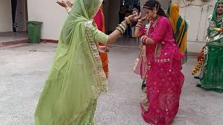 Rajputi Dance on dhol😃youtubeshortsdholsandhyapanwar [upl. by Inar]