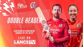 🔴 LIVE Lancashire Lightning vs Derbyshire Falcons  Vitality Blast 2024 [upl. by Abbub]