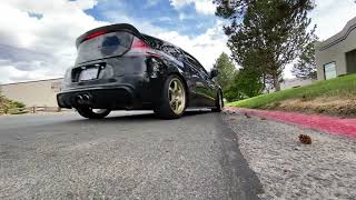 HPD Catback Exhaust on Supercharged Honda CRZ [upl. by Aneertak]