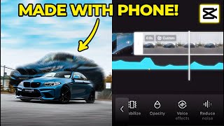 How To Edit Car Reels on Capcut FREE EDITOR [upl. by Adnarim]