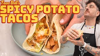 i made taco bells spicy potato tacos [upl. by Illek]